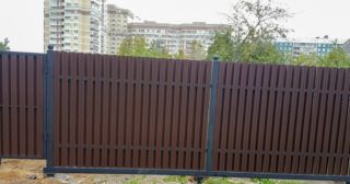 Купить распашные ворота из штакетника Топки, цена от 2773 руб.