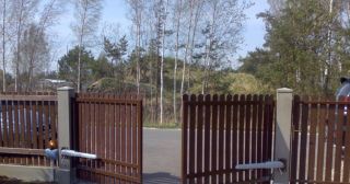 Купить распашные ворота из штакетника Топки, цена от 2773 руб.